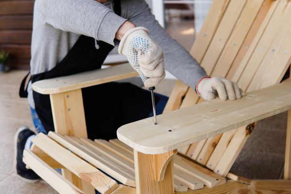 Patio Chair Assembly in Huntersville