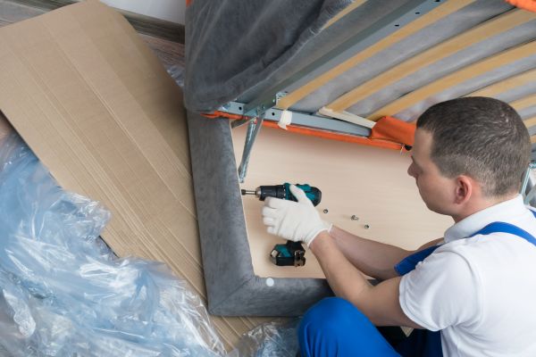 Couch Assembly in Huntersville